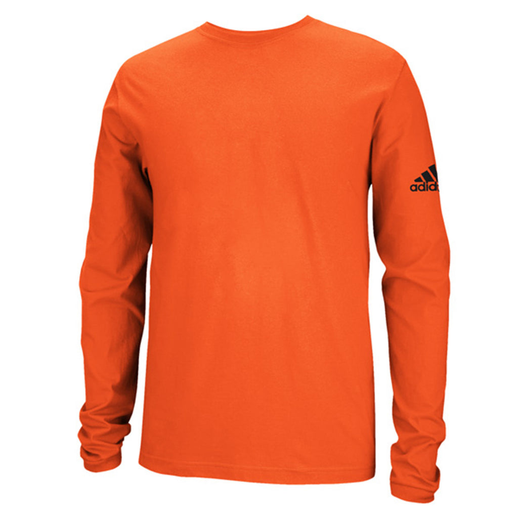 adidas orange long sleeve