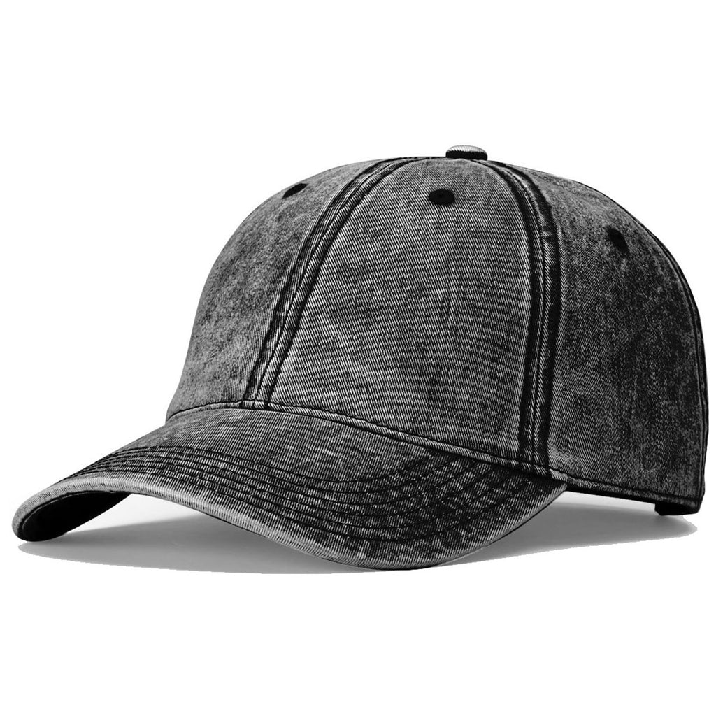 black denim hat