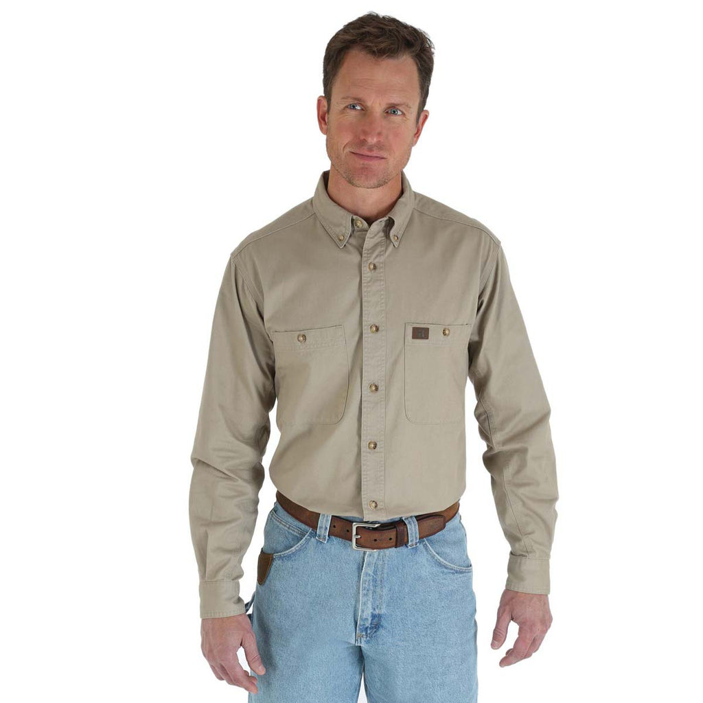 Wrangler Men's Khaki Riggs Workwear 