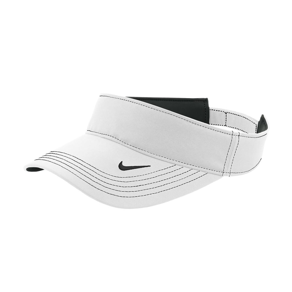 white nike sun visor