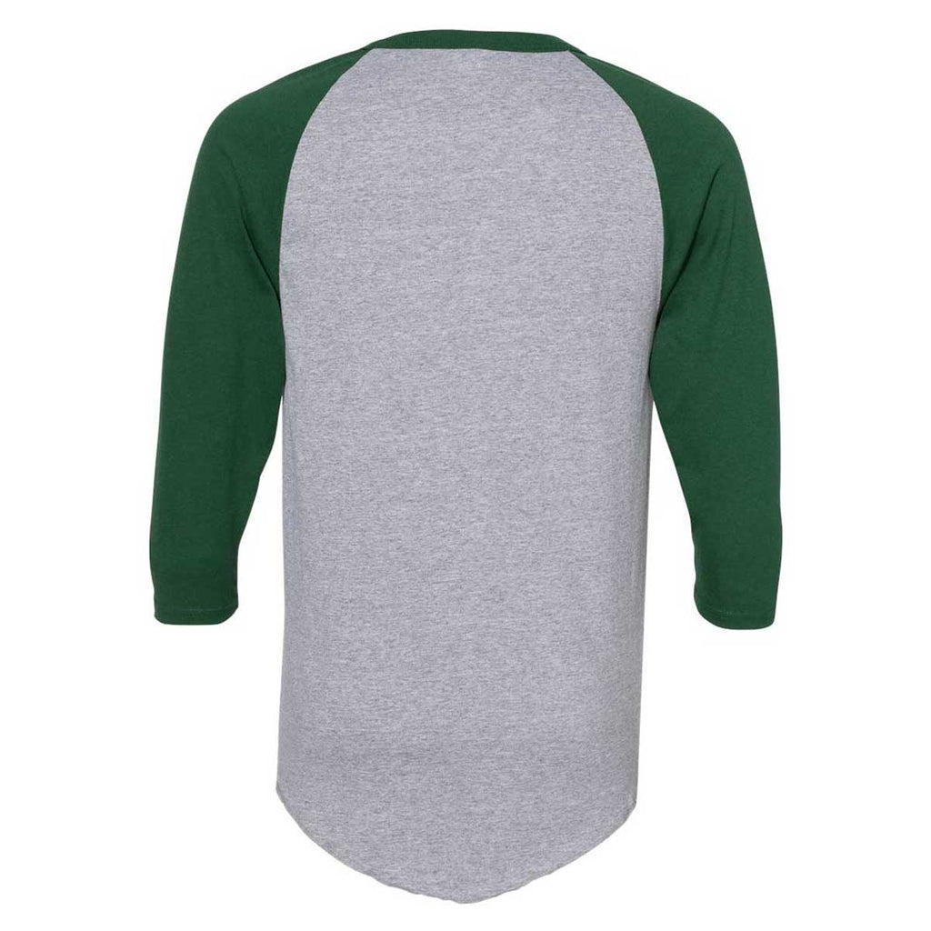 green sleeve baseball shirt