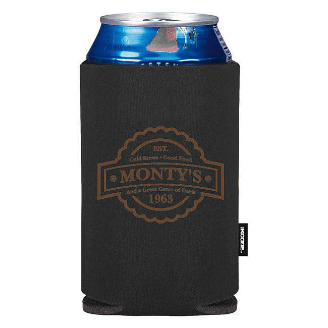 Download Koozie Black Collapsible Can Kooler