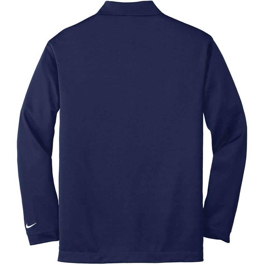 navy blue dri fit long sleeve