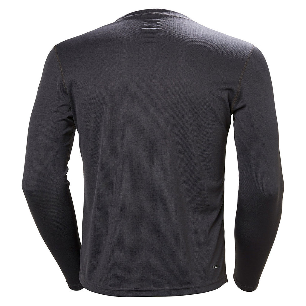 Helly Hansen Men's Ebony Tech Crew Long Sleeve Shirt