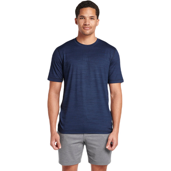 Puma Golf Men's Navy Blazer Heather Cloudspun Grey Label T-Shirt