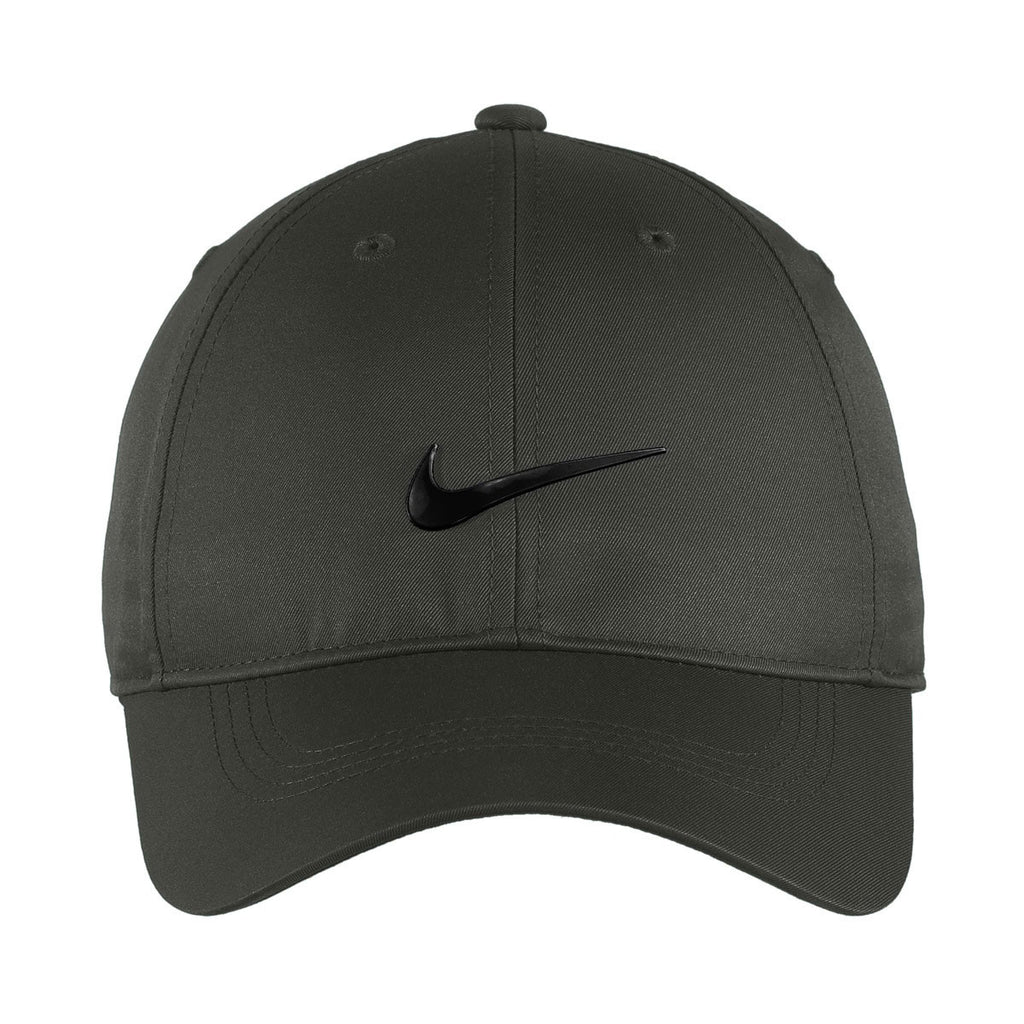black and grey nike hat