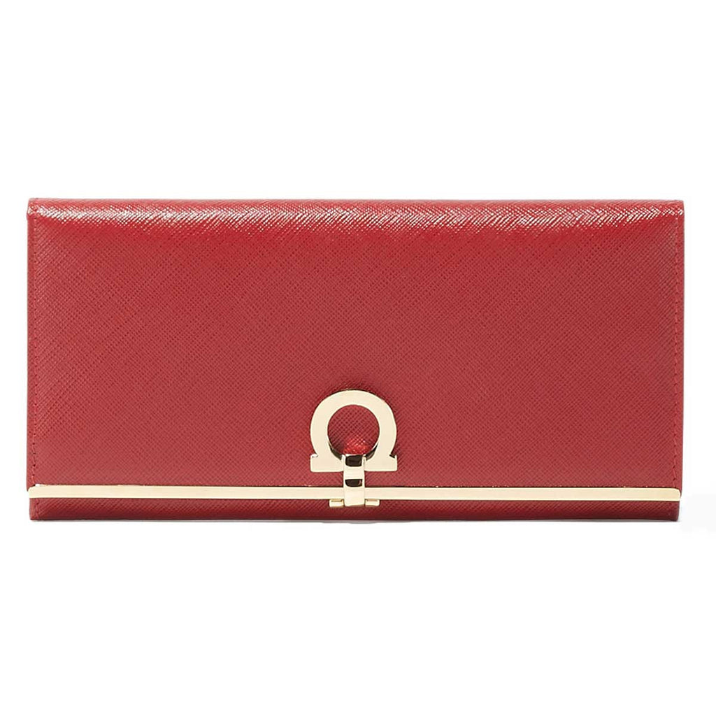 Salvatore Ferragamo Women's Rosso Continental Wallet