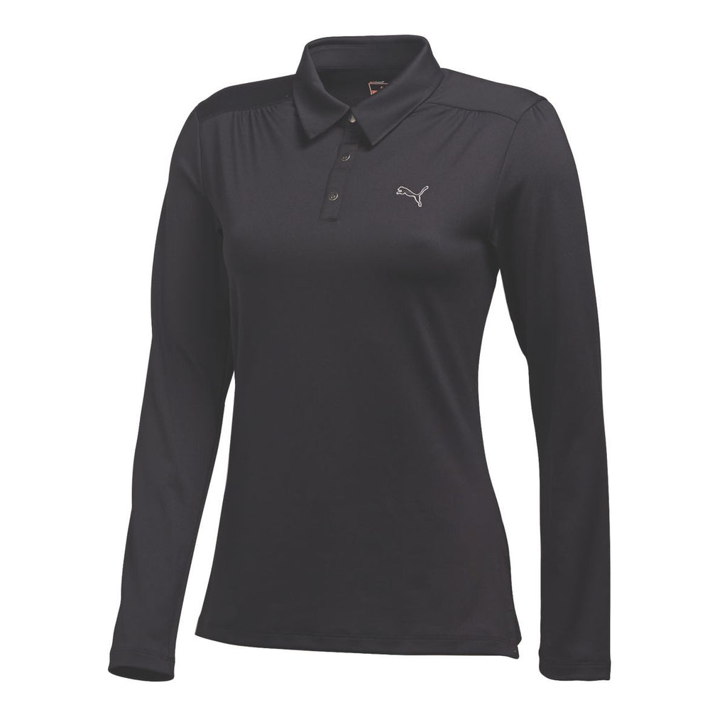 puma long sleeve polo