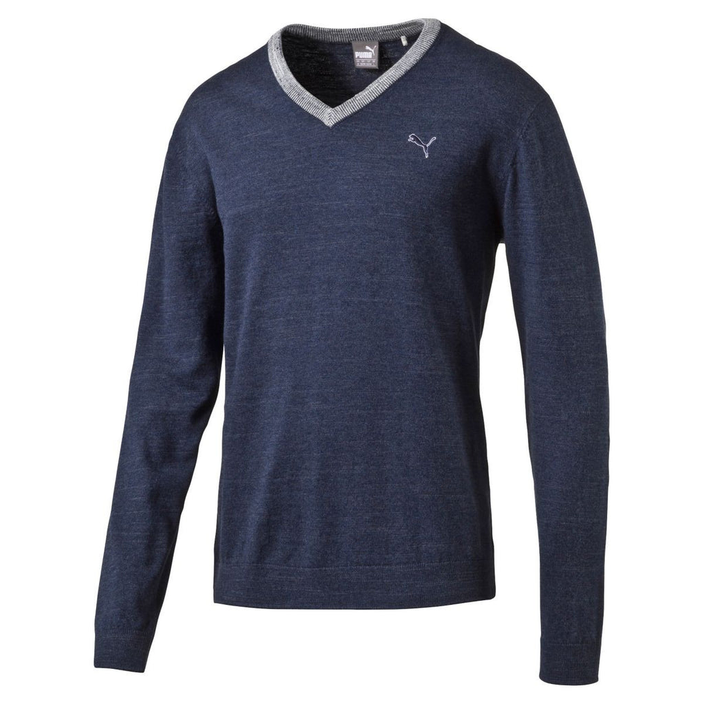 puma golf v neck sweater