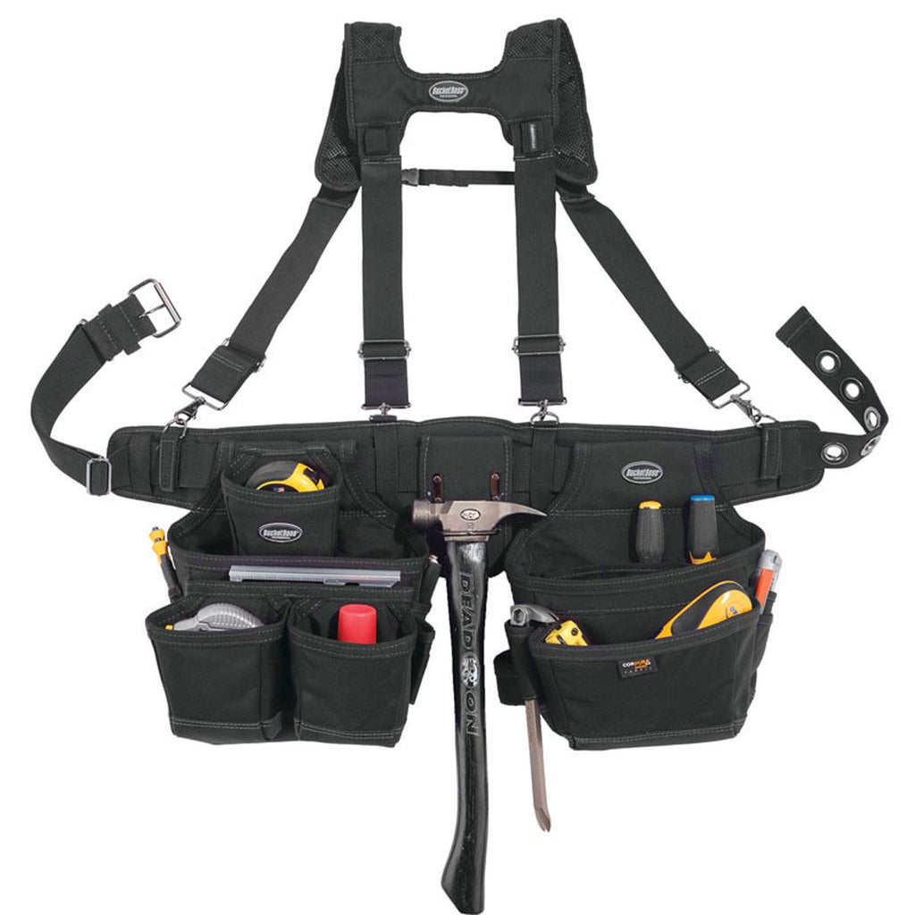 Bucket Boss Black Ballistic Suspension Rig