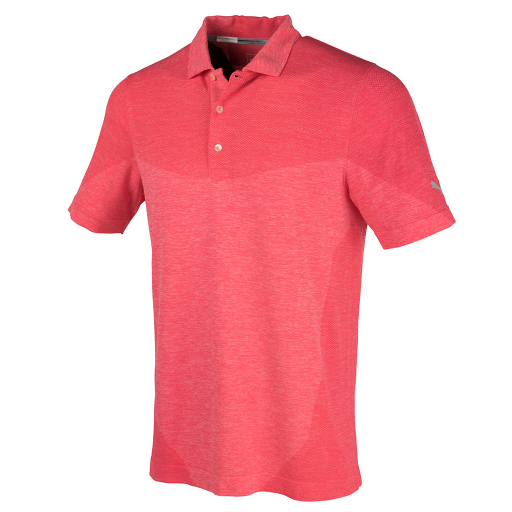puma pink golf shirt