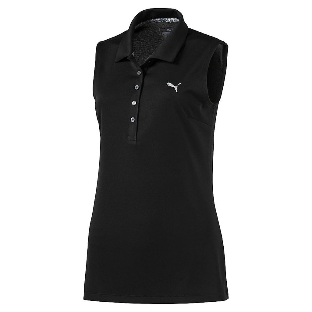 puma women's sleeveless golf shirts