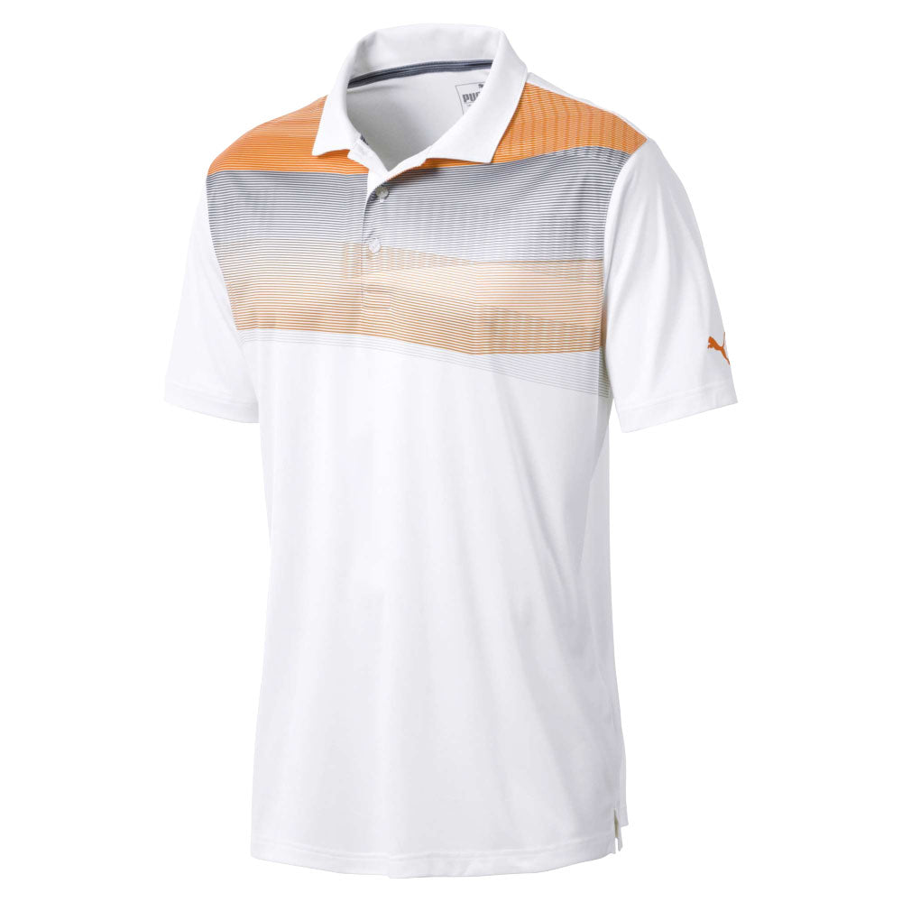 orange puma polo