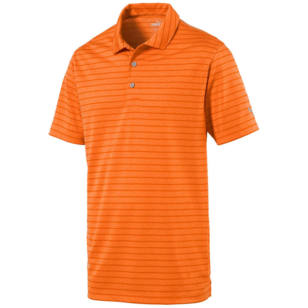 puma golf shirt orange