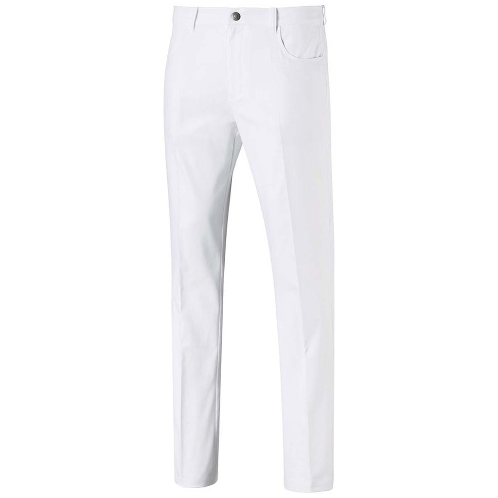 mens white puma golf pants