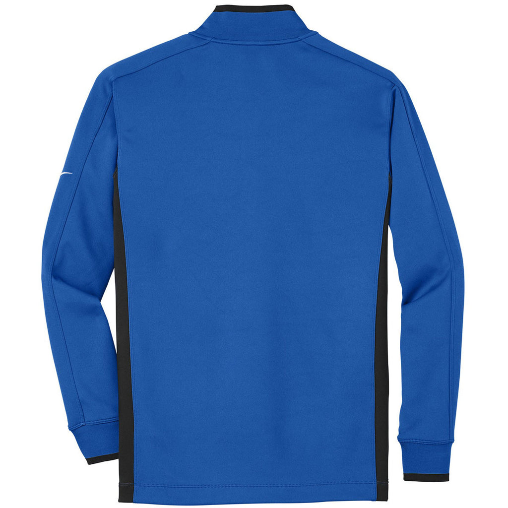 Royal Blue Dri-FIT L/S Quarter Zip Shirt