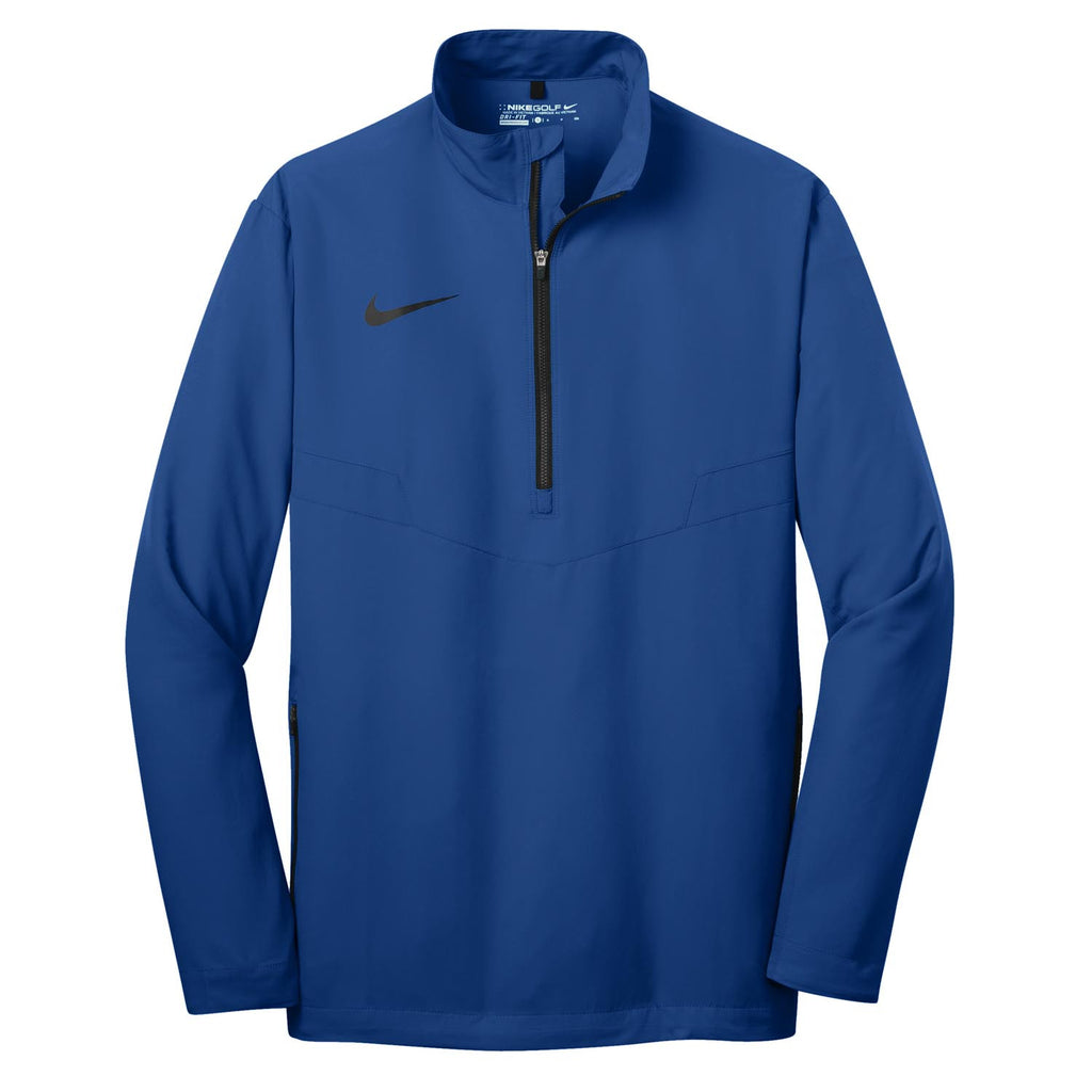 Nike Golf Men's Blue L/S Quarter Zip 