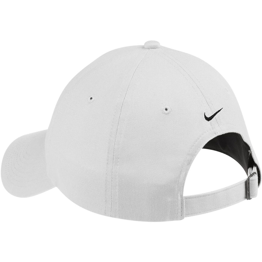 Personalized Nike Golf True White Unstructured Twill Cap | Custom Nike