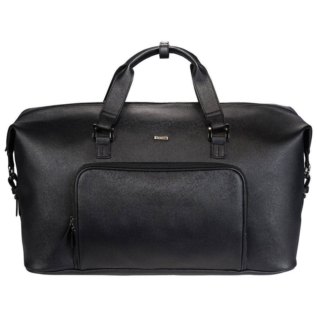 Download Luxe Black Weekender Duffel Bag