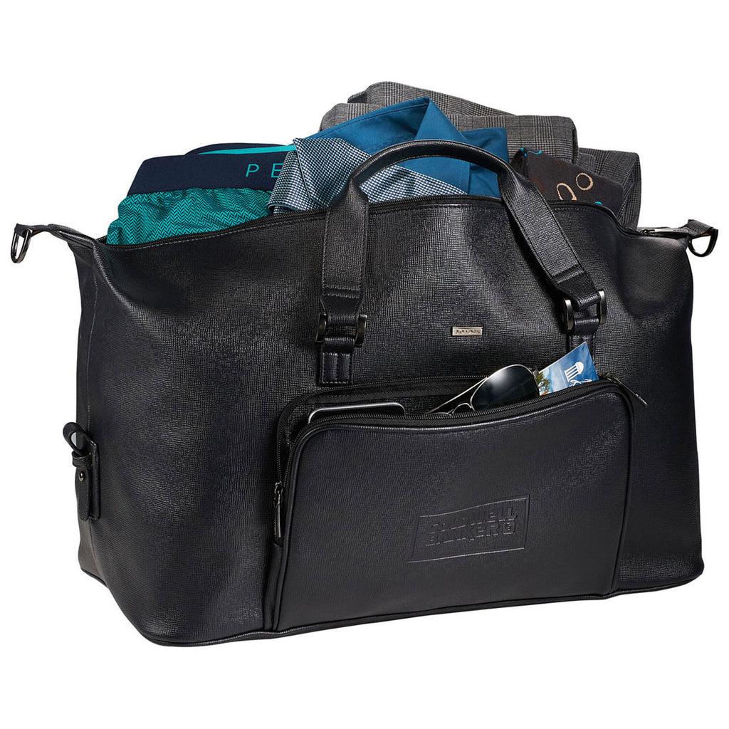 Download Luxe Black Weekender Duffel Bag