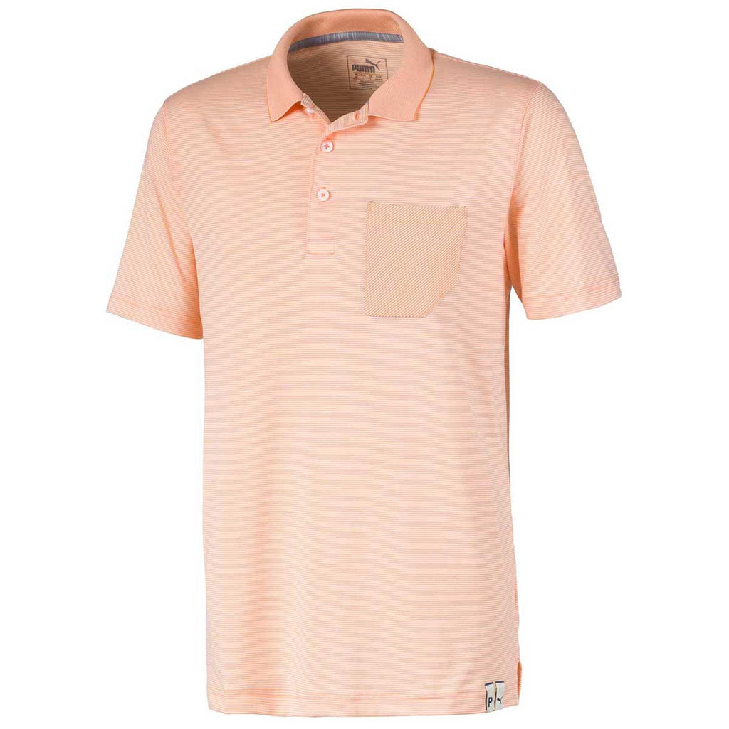 puma golf orange shirt