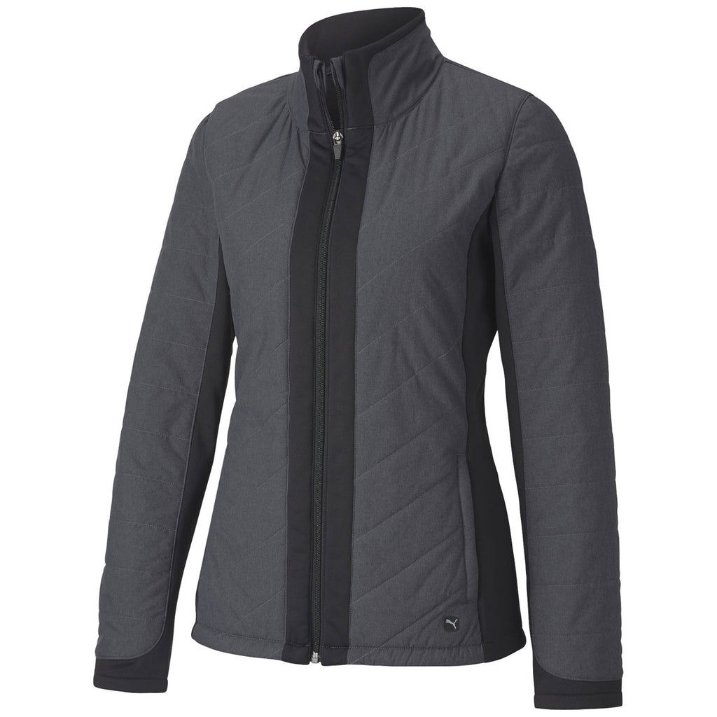 Puma Black Primaloft Golf Jacket