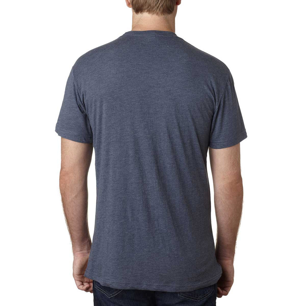 Next Level Men's Indigo Triblend Crew Tee