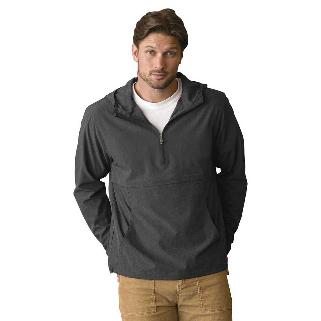 Men's Charcoal Pullover Stretch