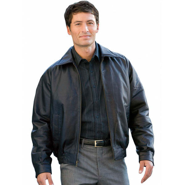 Burk's Bay Men's Black Napa Classic Jacket