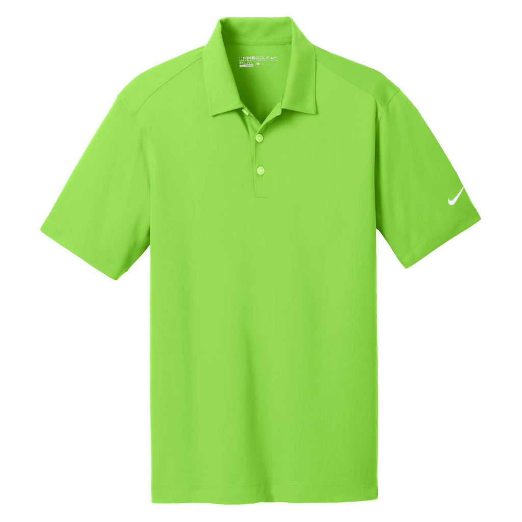 Golf Men's Green Dri-FIT S/S Mesh Polo