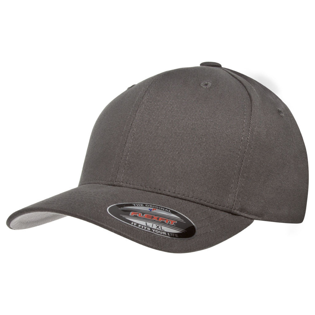 Download Flexfit Grey Brushed 6-Panel Cap