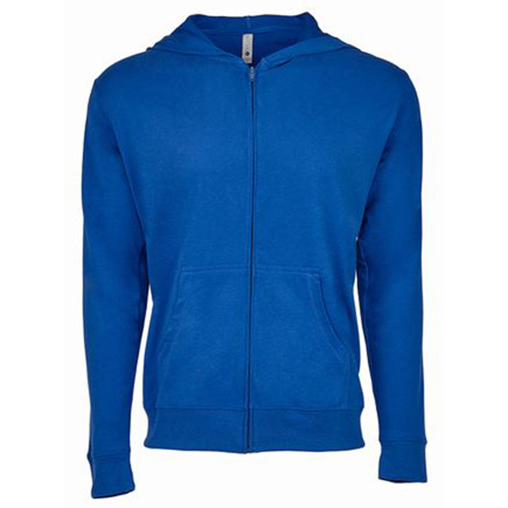 royal blue zip hoodie