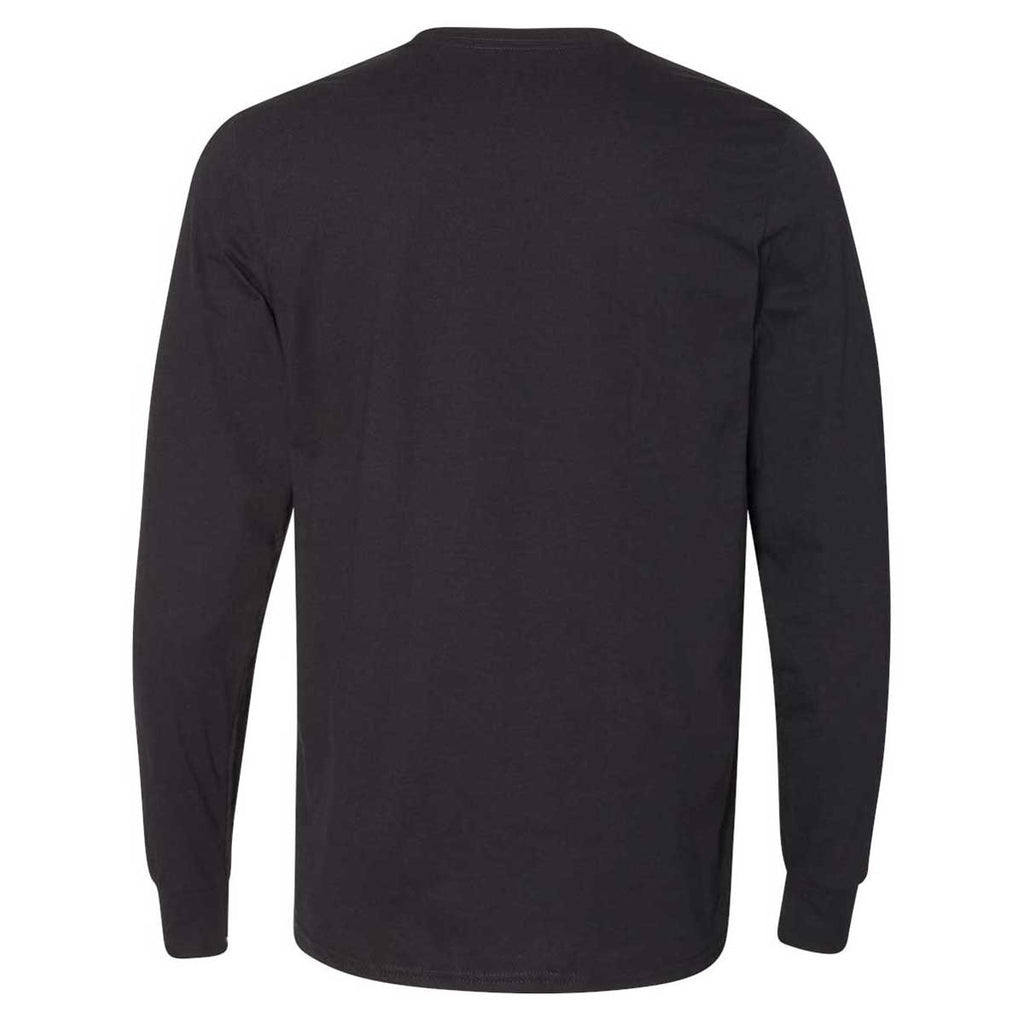 black athletic long sleeve