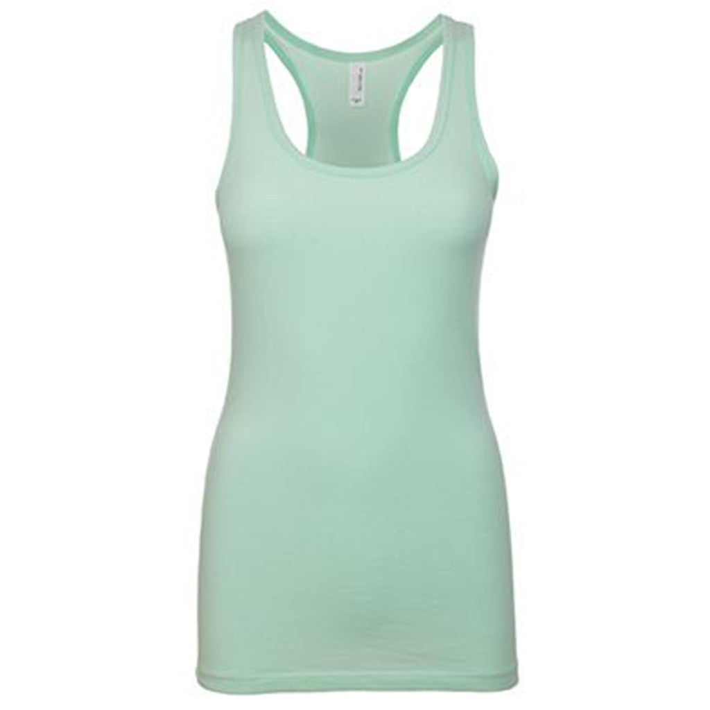 Next Level Women's Mint Jersey Racerback Tank