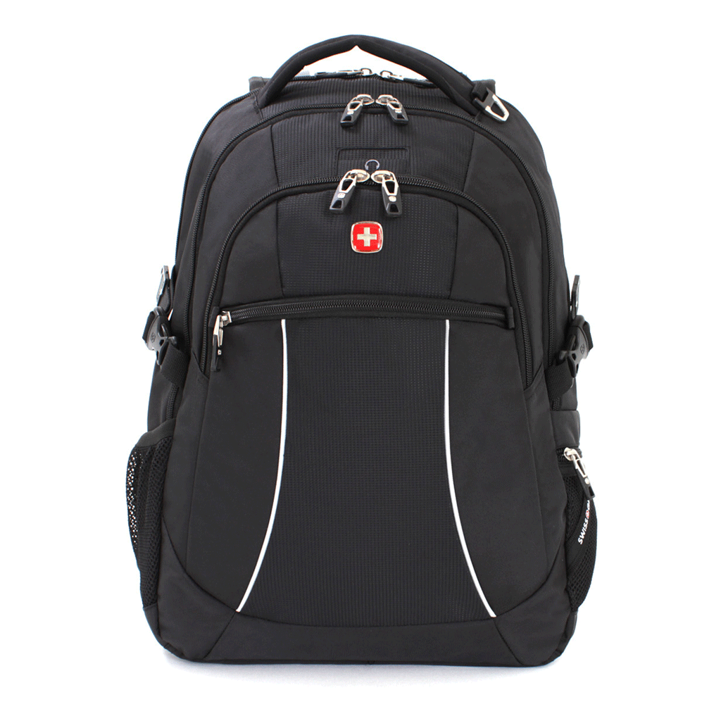 swissgear black backpack