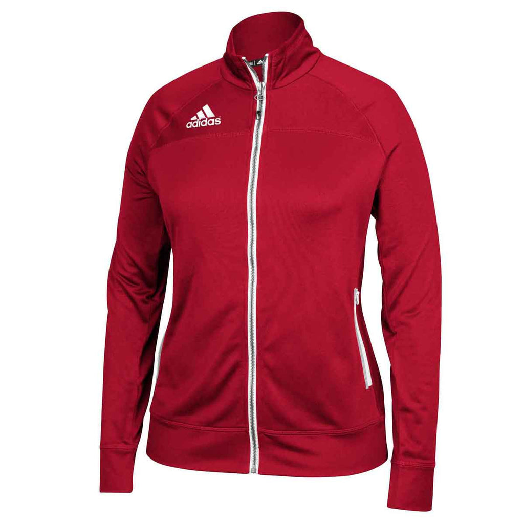 adidas Women's Power Red Climalite Utility Jacket