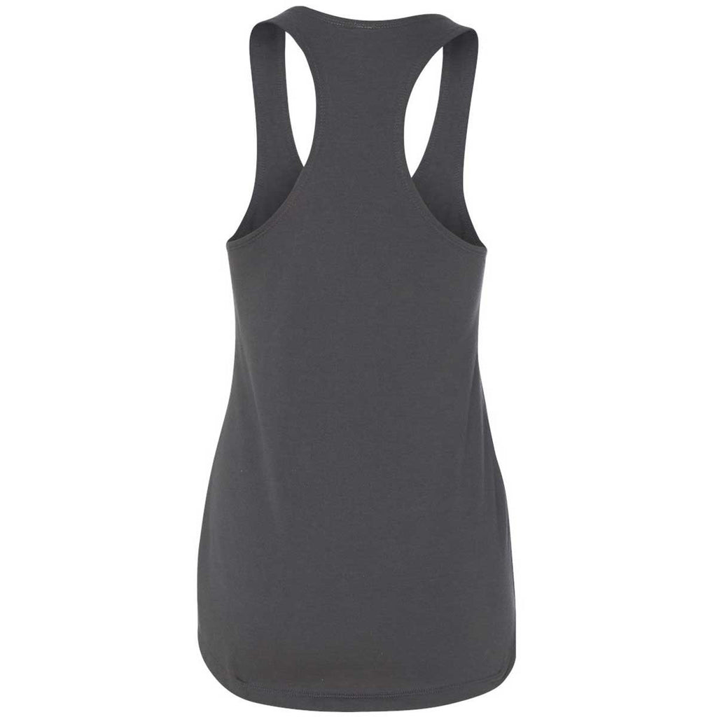 Next Level Women's Dark Grey Terry Racerback Tank