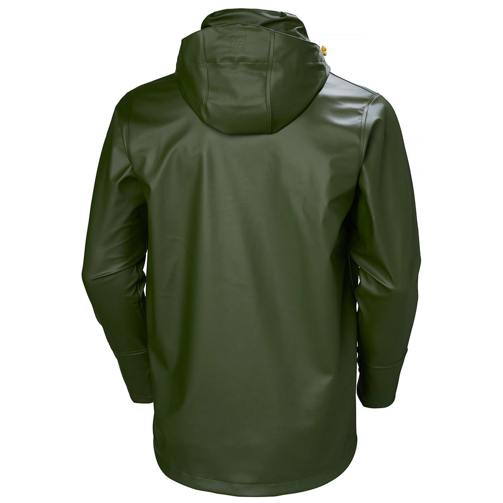 Download Helly Hansen Men's Army Green Gale Rain Jacket
