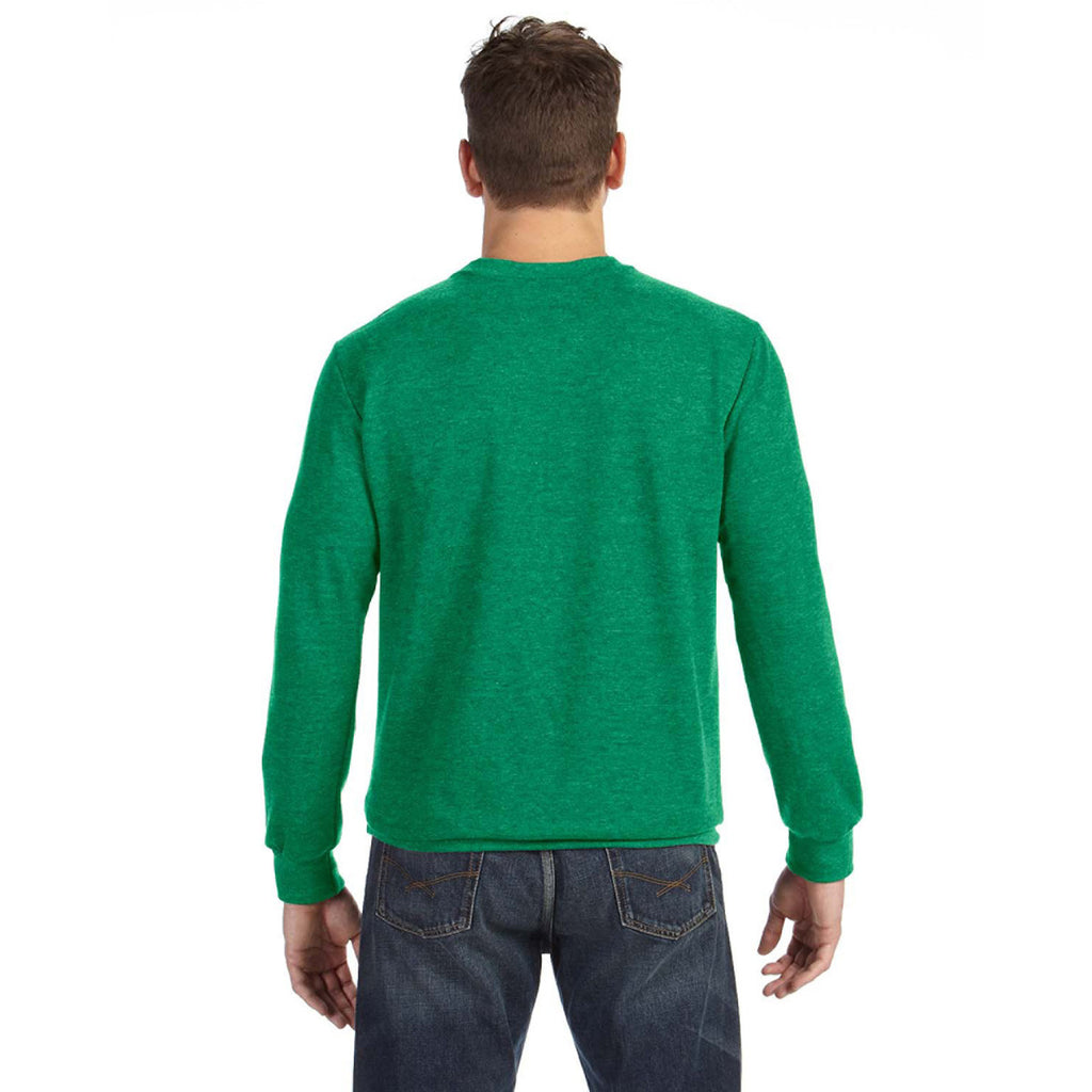 heather green sweatshirt