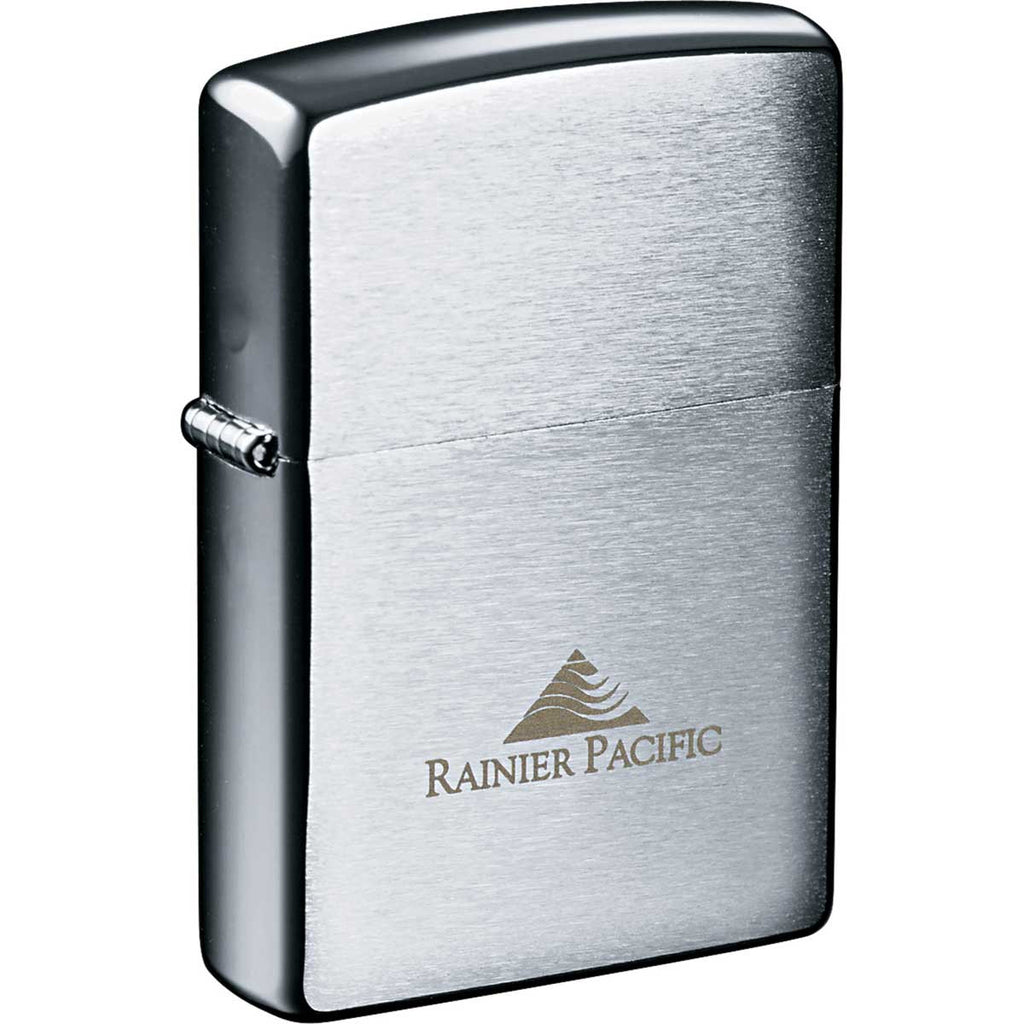 Download Zippo Silver Windproof Lighter Brush Chrome