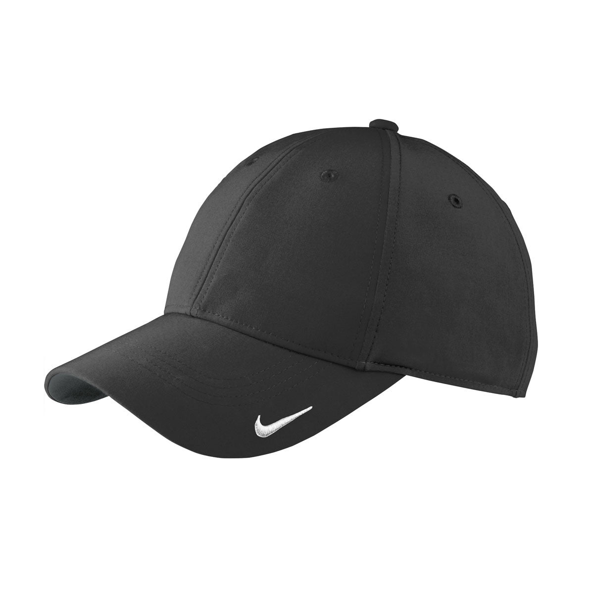 Custom Black Swoosh 91 Cap Corporate Nike Apparel