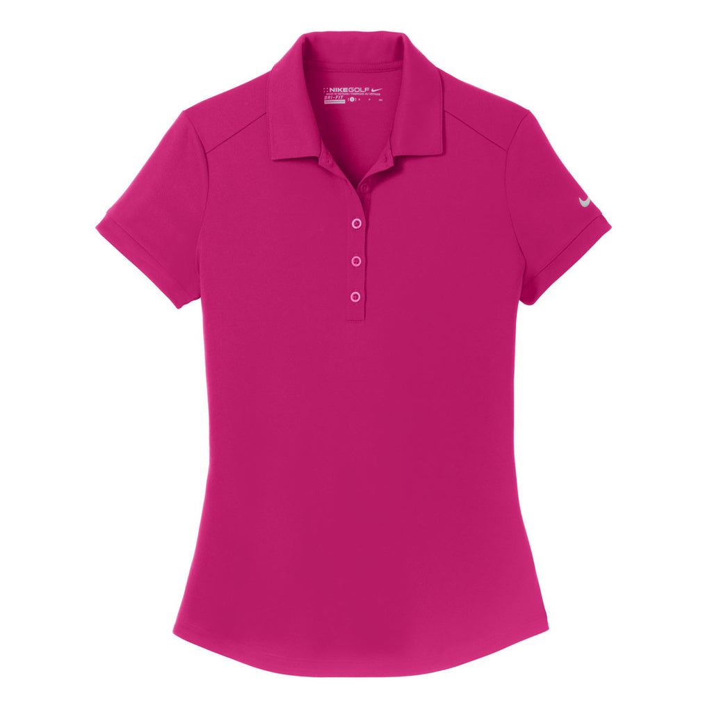 womens hot pink polo shirts