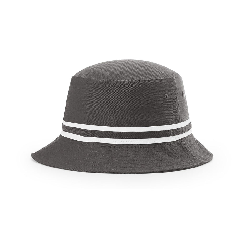 Download Richardson Charcoal/White Outdoor Bucket Hat with Two Color Band