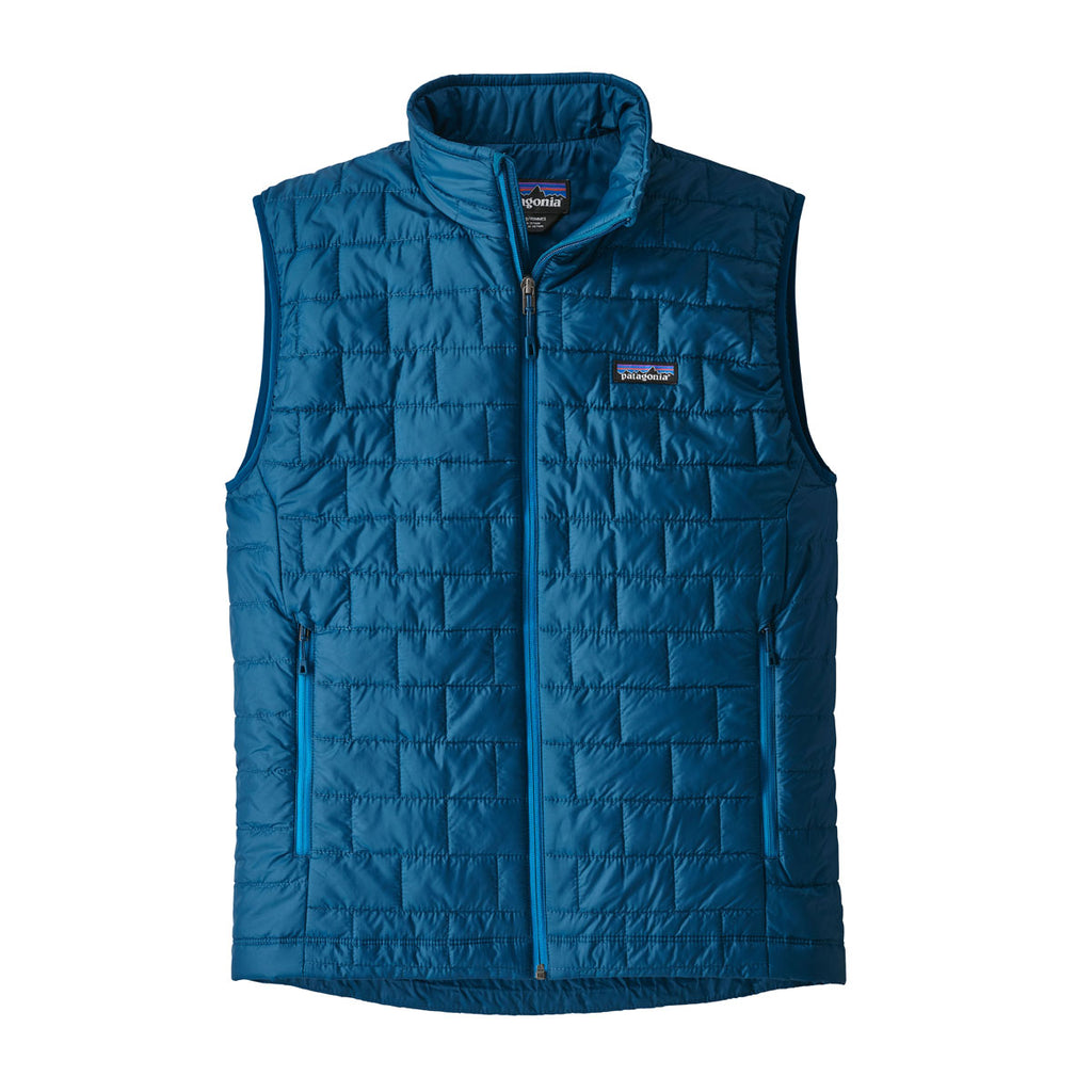 patagonia nano puff hoody big sur blue