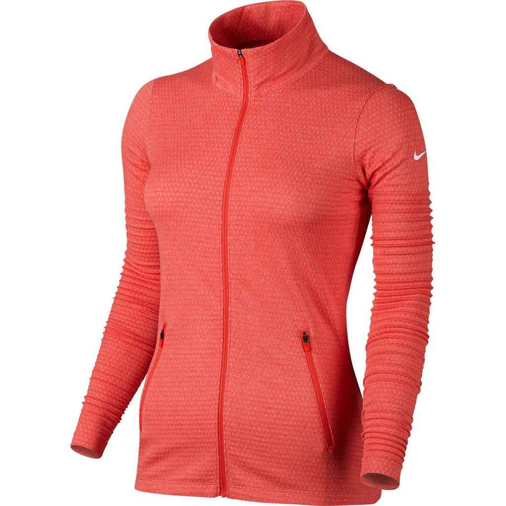 orange nike jacket women's