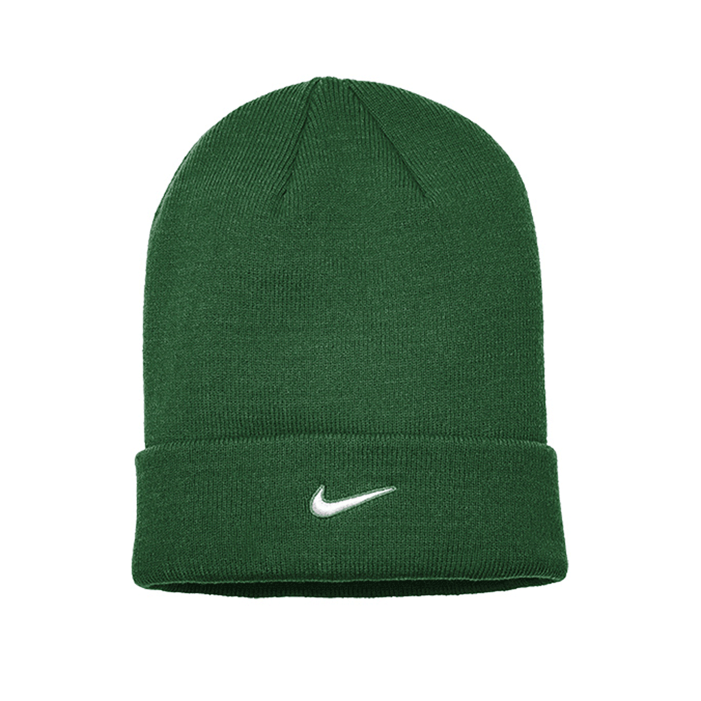 green nike beanie