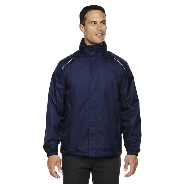 Core 365 Men's Classic Navy Climate Seam-Sealed Lightweight Variegated