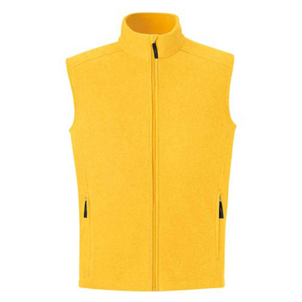 Core 365 Men S Campus Gold Journey Fleece Vest