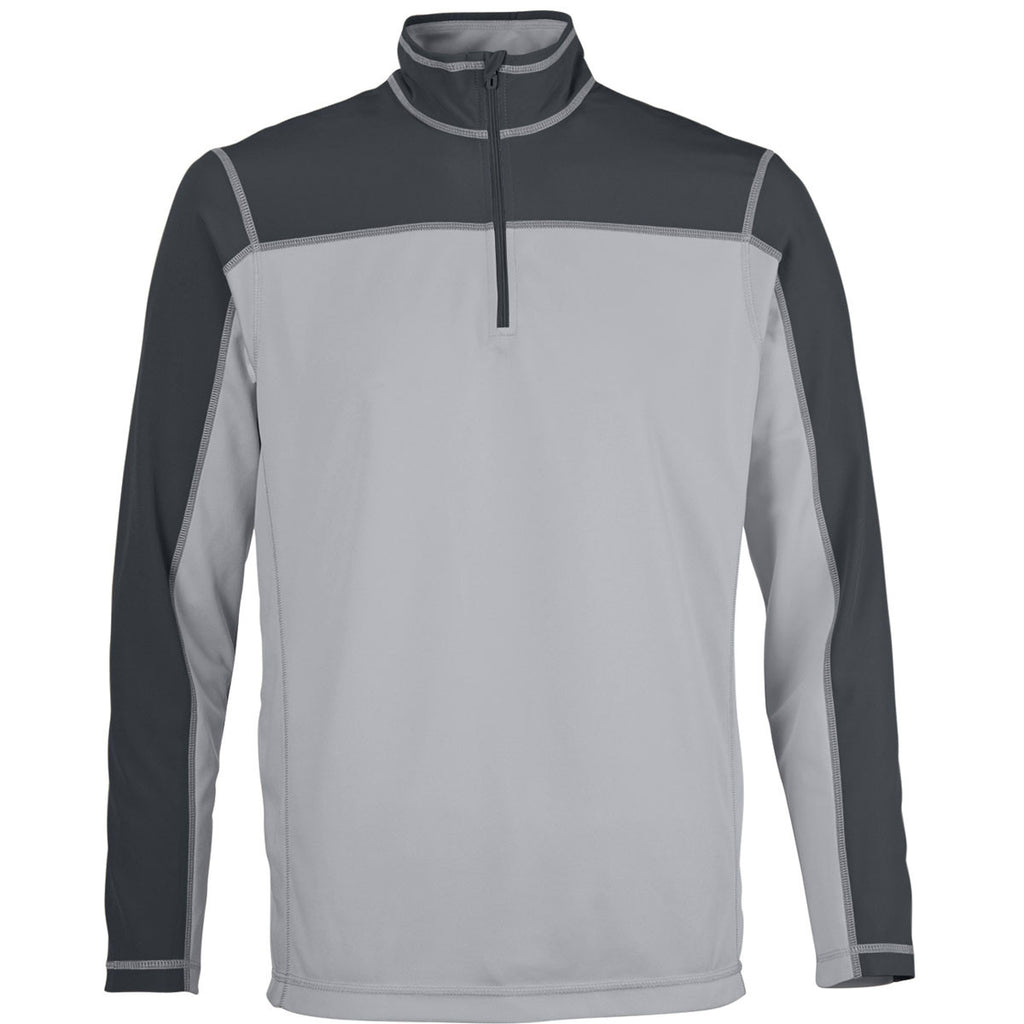 North End Men's Silver Excursion Circuit Performance Half-Zip