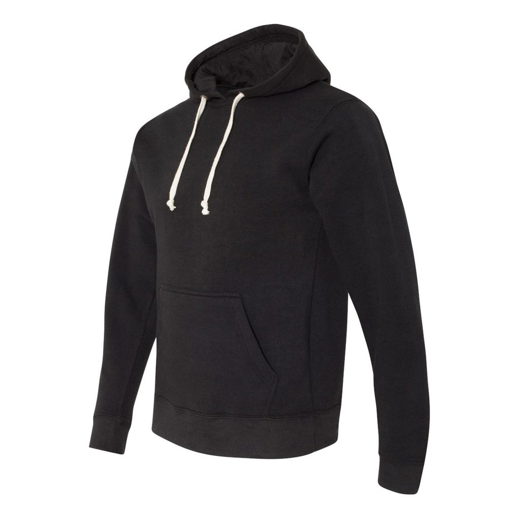 solid black hoodie